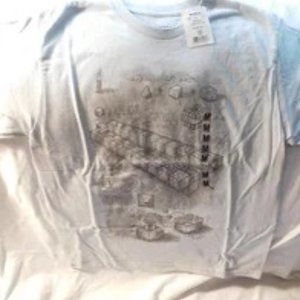 Minecraft Mojang Jinx Gray T-Shirt Size Children's Medium NEW